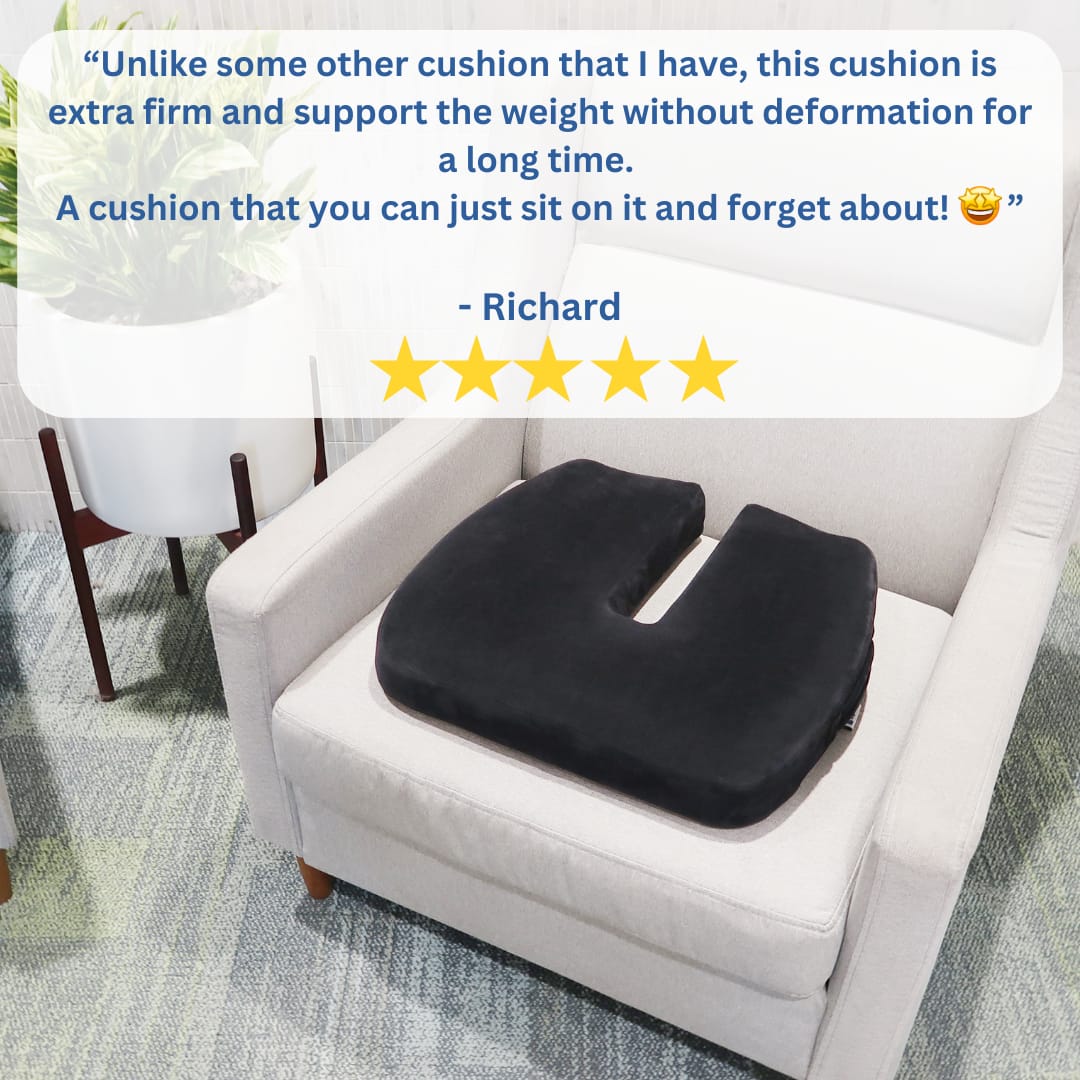 Cushion Your Assets  Pelvic Pain Cushion, Tailbone Coccyx Cushion